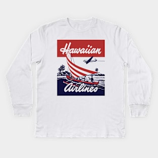 Hawaiian Airlines Kids Long Sleeve T-Shirt